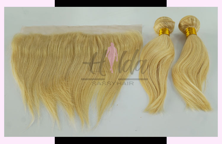 blonde lace frontal