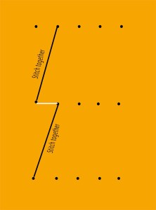 Joint lattice diagonal together