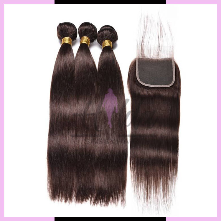 Natural closure hair bundles