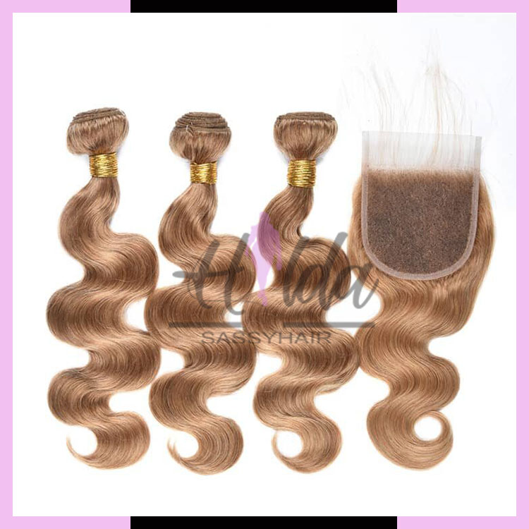 Dirty blonde human hair