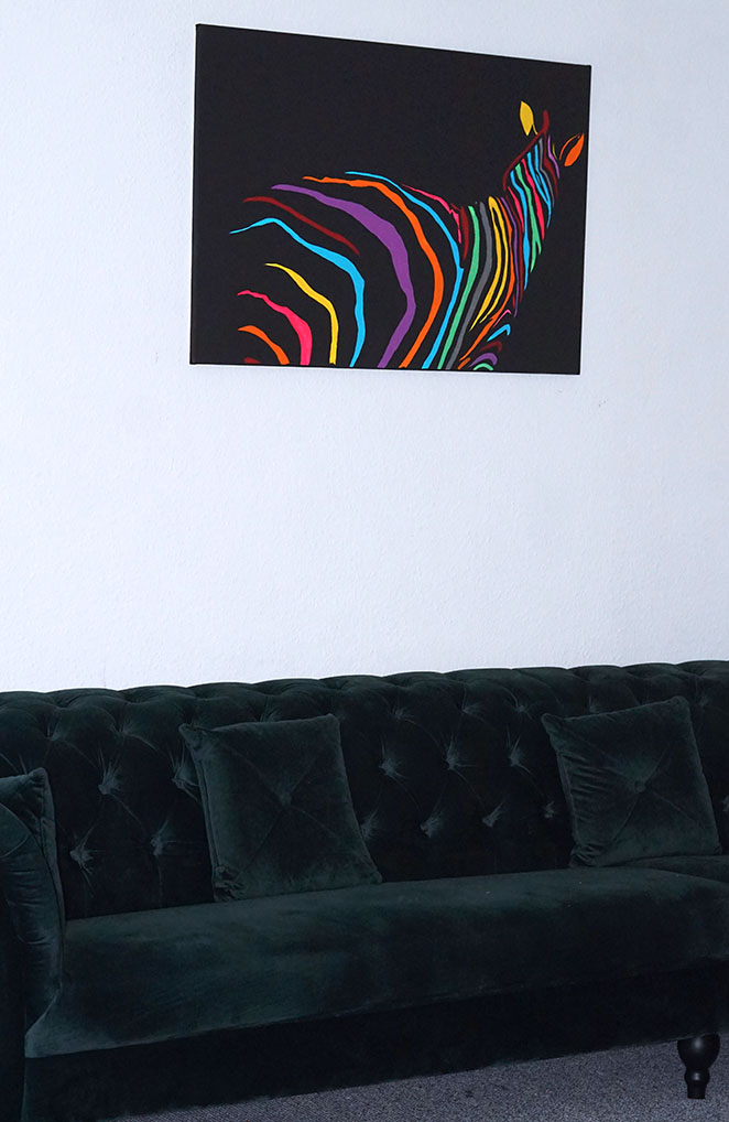 Zebra hanged couch resized